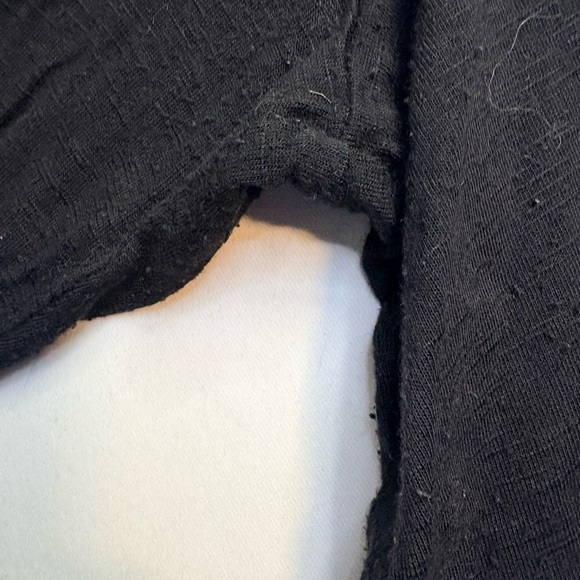 Style & Co. plus size 2x Henley Black Long Sleeve tunic top - Picture 5 of 5